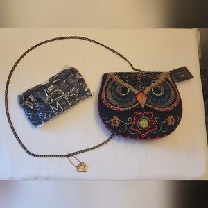 Mary Frances Owl Purse